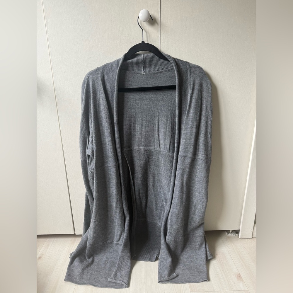 lululemon athletica Gray Cardigan